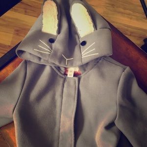 Cat and jack bunny coat